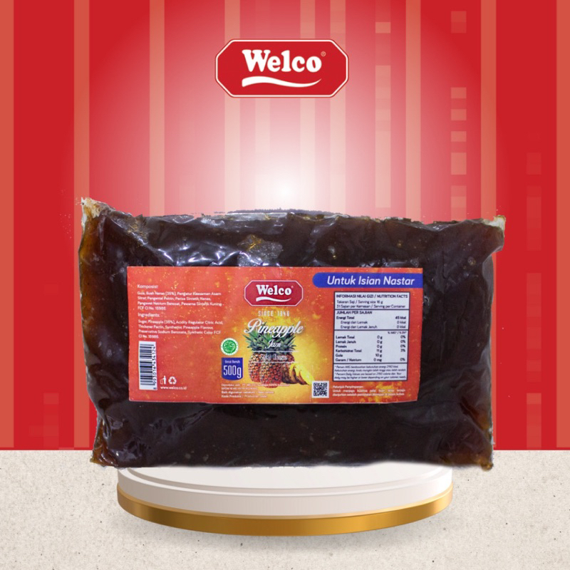 

WELCO SELAI NASTAR / SELAI ISIAN NANAS 500gr