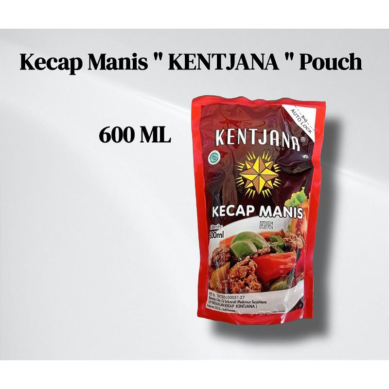 Kecap Kentjana 600 ml / Kecap Kencana / Kecap Kebumen / Kecap lokal
