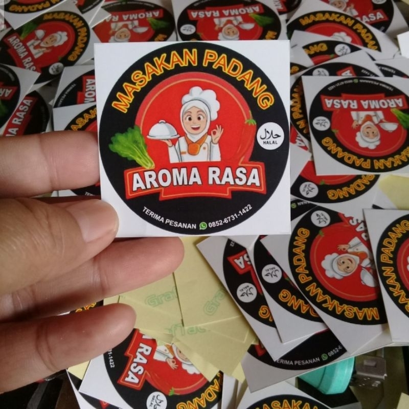 

Cetak Stiker Label A3+, Ukuran Suka-Suka