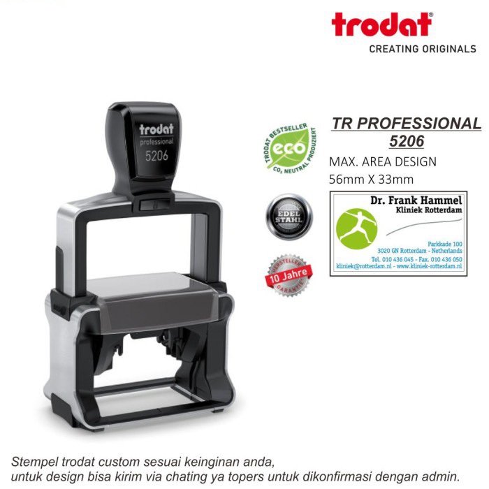 

Stempel Trodat Professional 5206 + LETTER