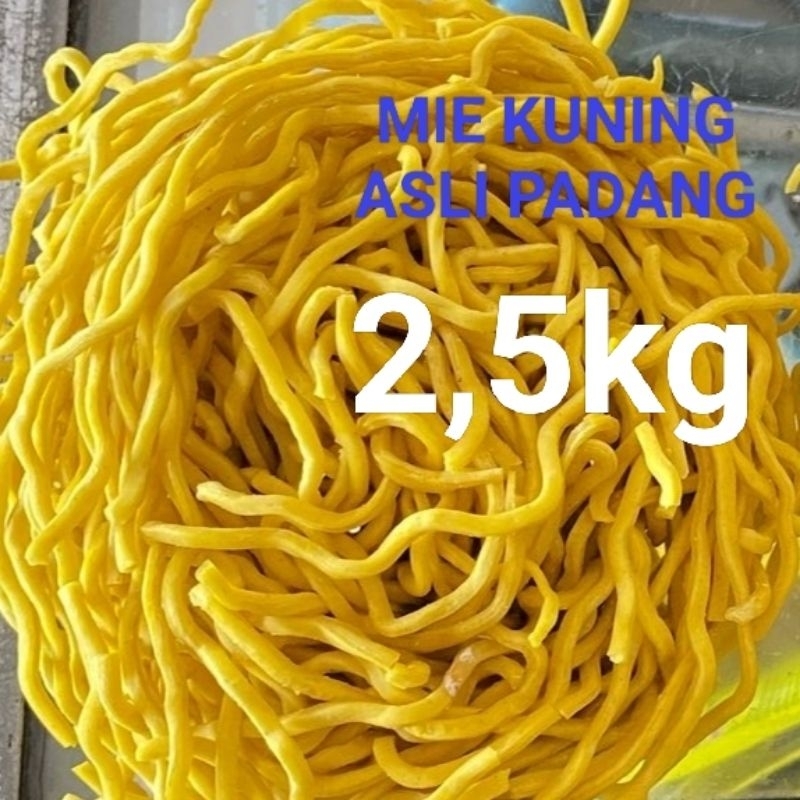 

MIE KUNING PADANG Mentah Original 2500gr (2,5kg)