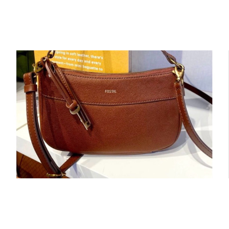 SOLD Tas fossill skylar mini baguette sekali pakai aja