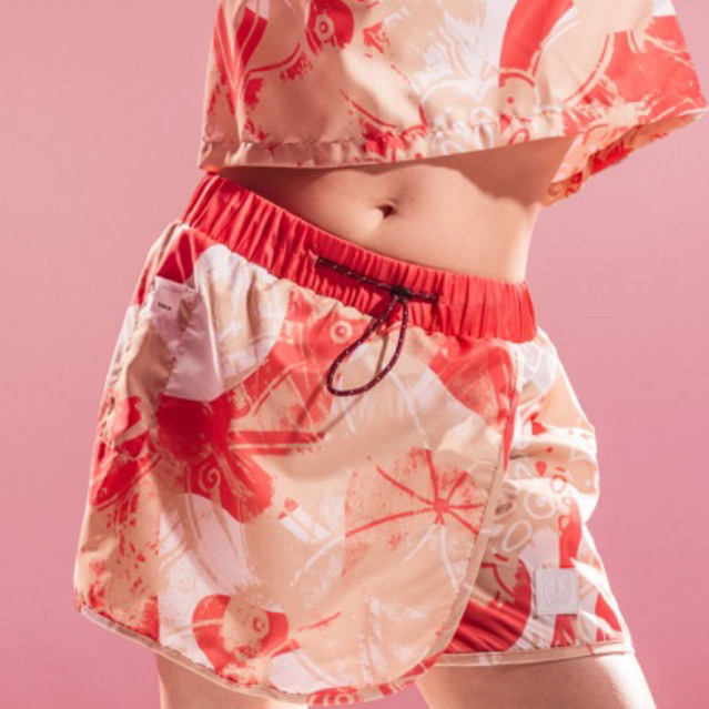 PERSIS X TAKA - BUGGY SHORT ABTRACT - PINK