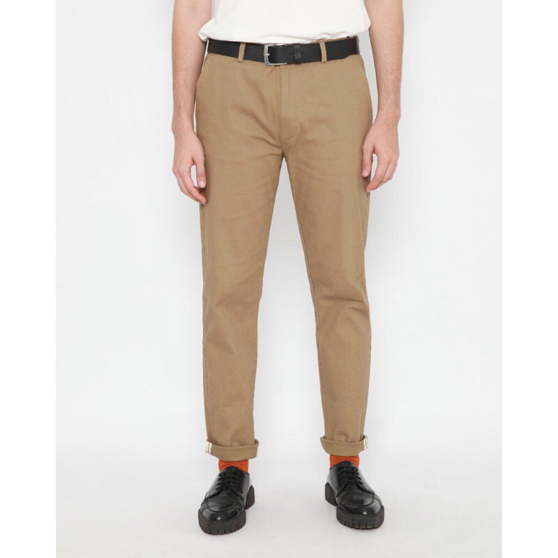[BUNDLING] ERIGO - Erigo Celana Chino Pants Ata Olive 28 Olive