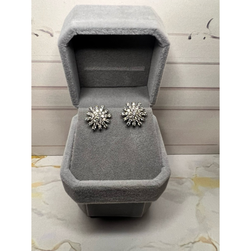 Anting Silver Patrys Model Perhiasan Lapis Emas Lv17