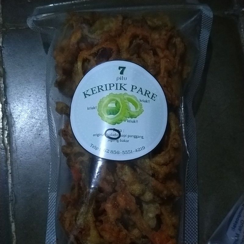 

Keripik-pare-balado