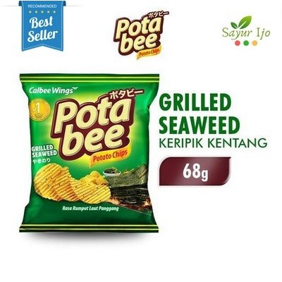 

Keripik Kentang Grilled Seaweed Potabee 68 Gram Potato Rasa Rumput Laut Cemilan Instant