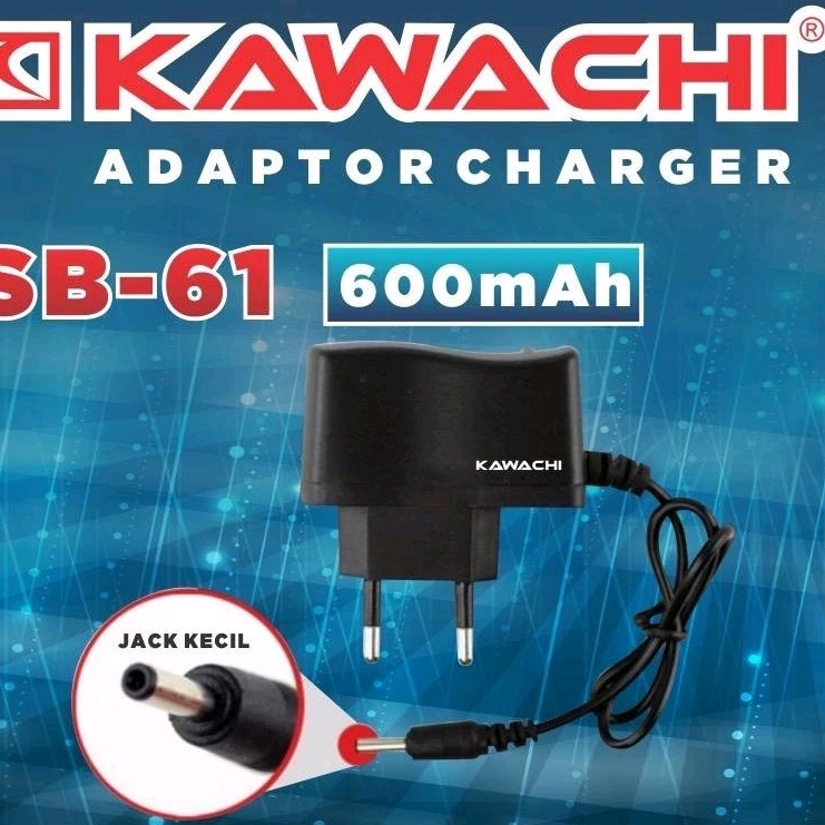Adaptor Charger Senter Kepala Kawachi
