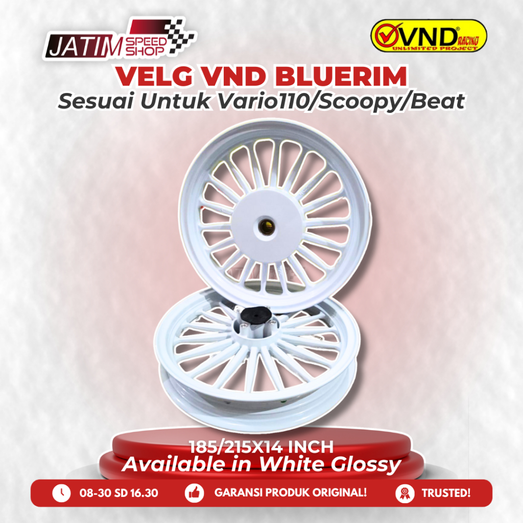 VND Velg Racing Palang 18 Vario 110 Vario Karbu Beat Scoopy KW DT KW Daytona KWDT Original