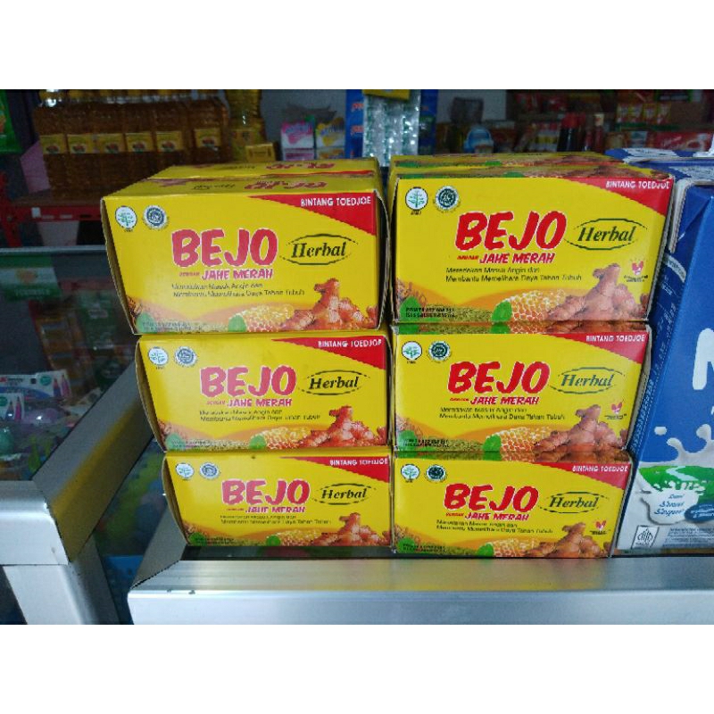 

Bejo Jahe Merah Isi 6 Sachet