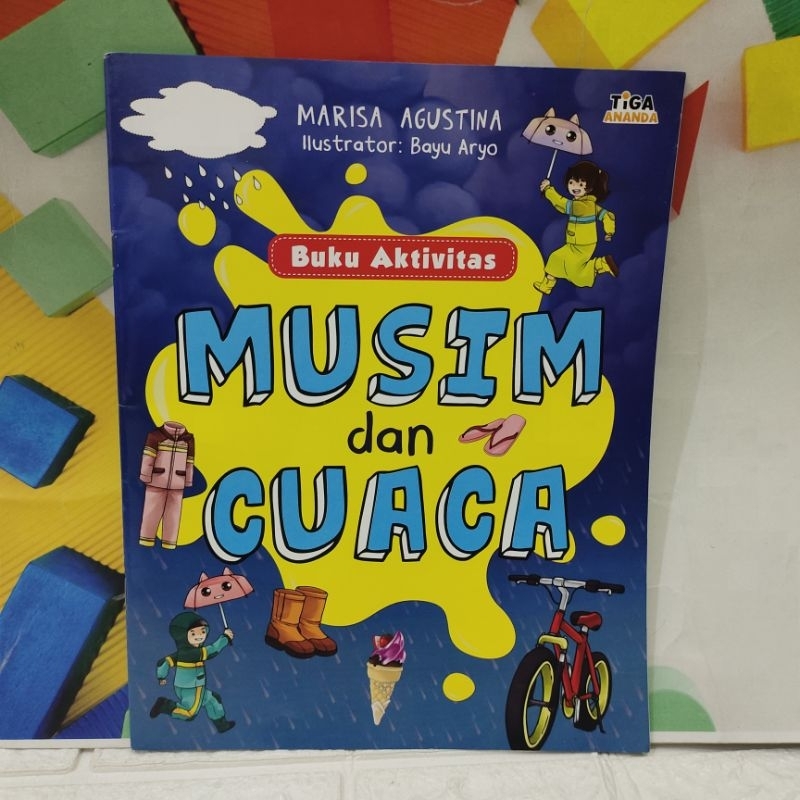 Buku Anak / Buku Aktivitas Musim dan Cuaca