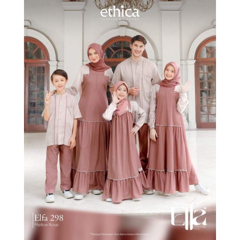 SARIMBIT KELUARGA ELFA 298 MELLOW ROSE BY ETHICA