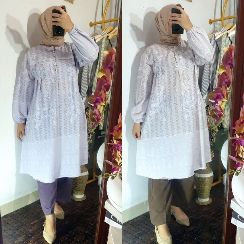 Setelan Tunik Jumbo