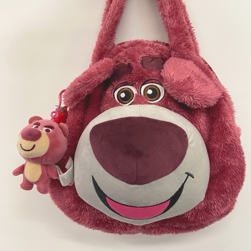 COD BALI MINISO Toy Story Plush Toy Keychain Gantungan Kunci Lotso Alien Dompet Koin Lotso Coin Purs