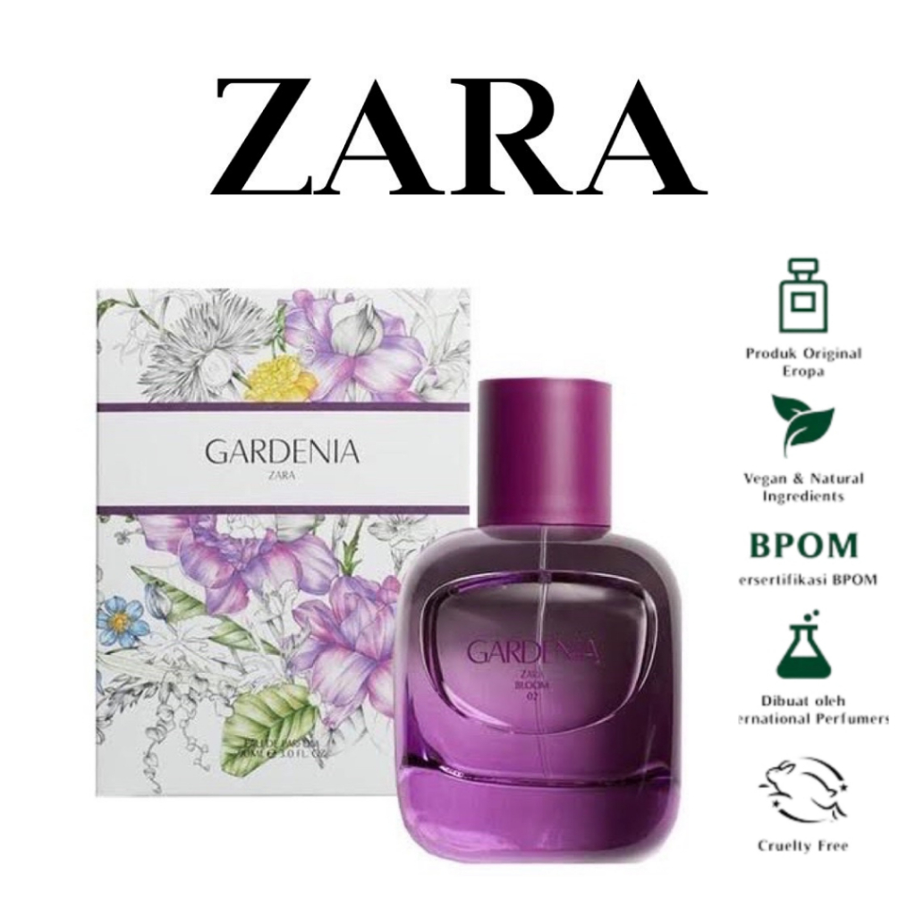 Parfum Wanita Zara Gardenia Ori 100 Ml