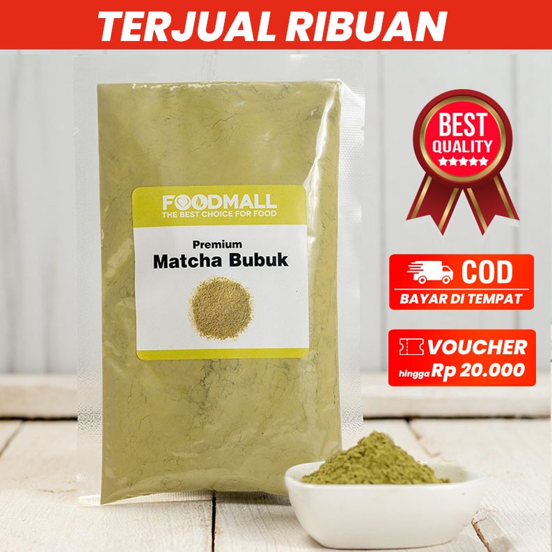 

Matcha Powder 100 gr Premium Pure 100% / teh hijau bubuk