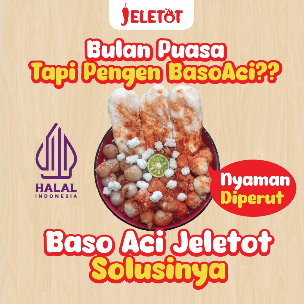 

JELETOT - BASO ACI INSTAN/ Baso aci murah /baso aci original