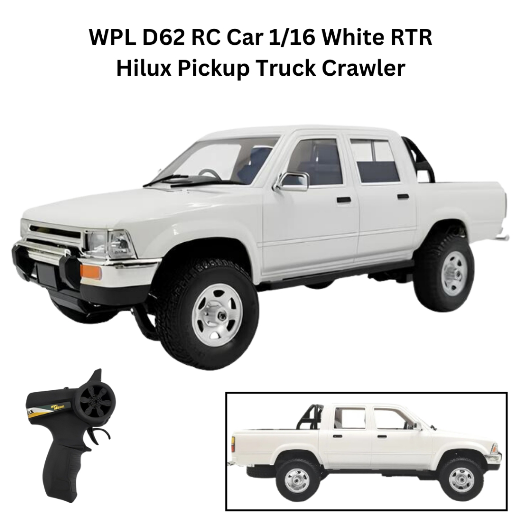 RC Car Pickup Truck WPL D62 skala 1/16 Full Propo RTR / Mobil Hilux