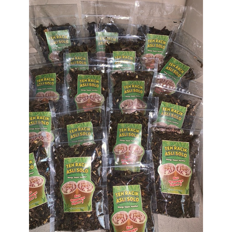 

Teh Racik Asli SOLO - BELI 3 GRATIS 1 - 80gr x 4 pack
