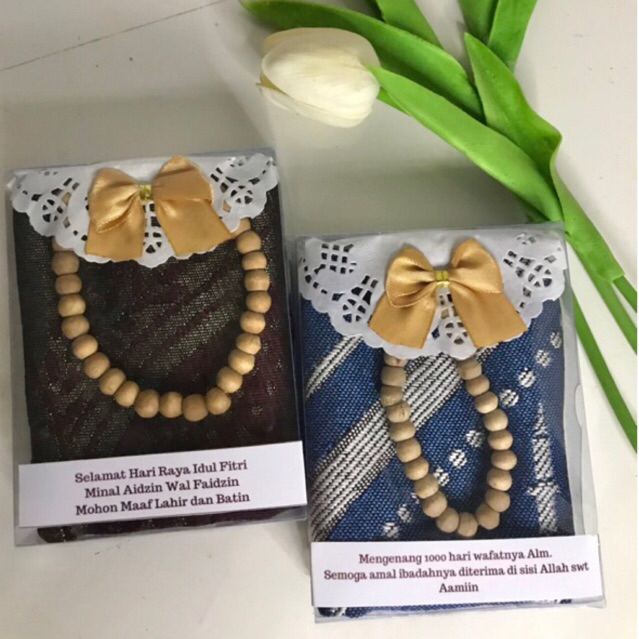 Souvenir Sajadah Sujud - Souvenir Tahlil - Souvenir Haji Umroh - Souvenir Tasbih - Sajadah Sujud Aly
