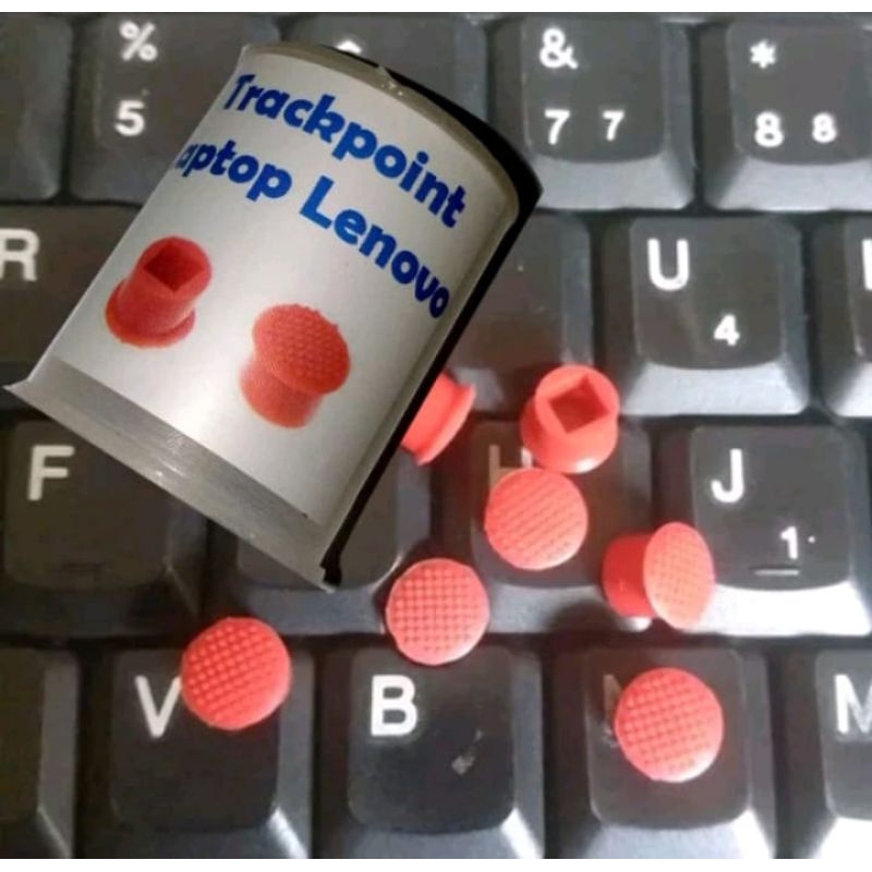 TRACKPOINT TRACKBALL LAPTOP TOMBOL KARET LENOVO