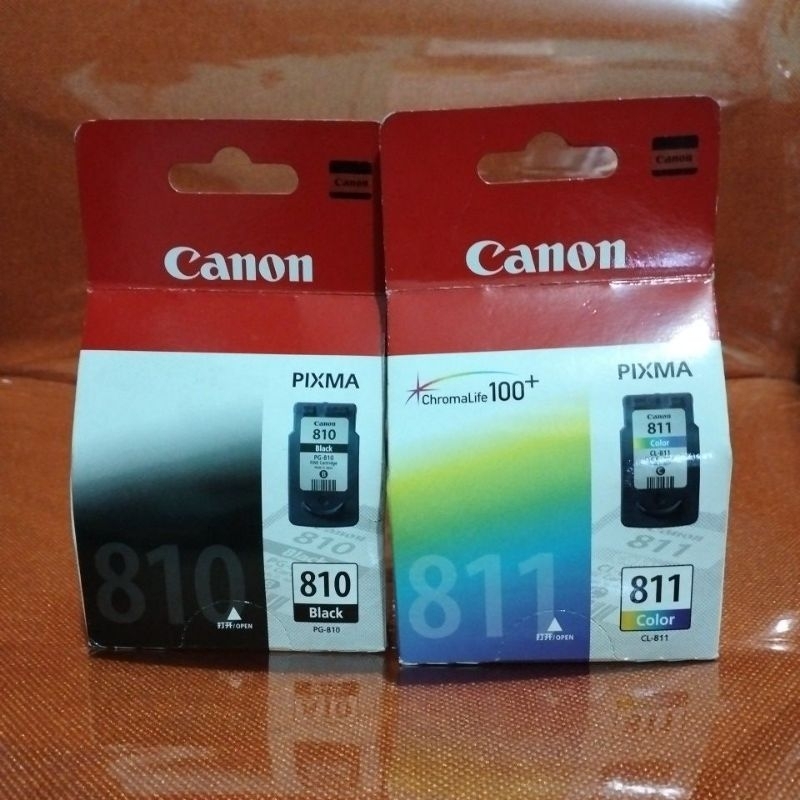 TINTA CANON 810 BLACK & 811 COLOR ORIGINAL