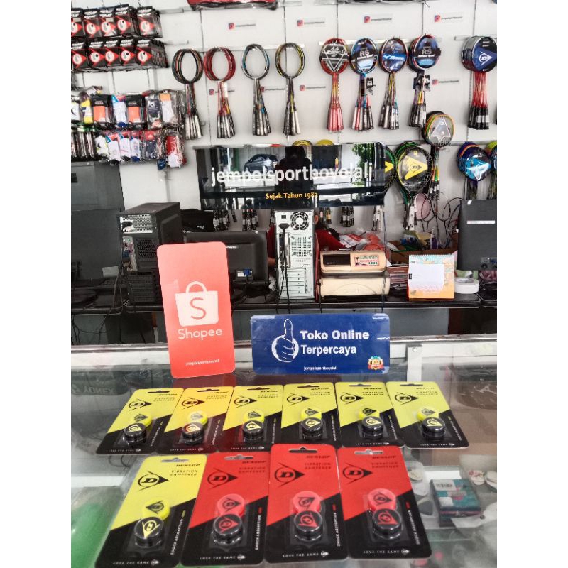 PEREDAM RAKET TENIS DUNLOP VIBRATION DAMPENER
