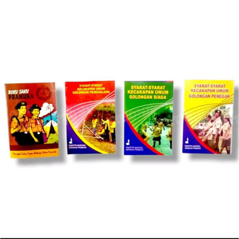 Buku Saku Pramuka dan SKU Penggalang, Penegak dan Siaga Syarat Kecapakapan Umum