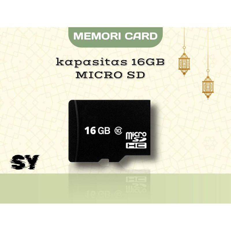 MEMORI CARD 16GB MICRO SD