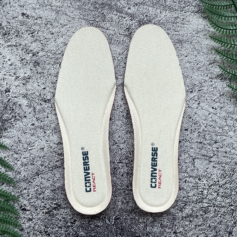 BEST QUALITY NEW INSOLE PENGGANTI SEPATU EMPUK BANTALAN DALAM SEPATU CONVERSE REACT - TERSEDIA UKURA
