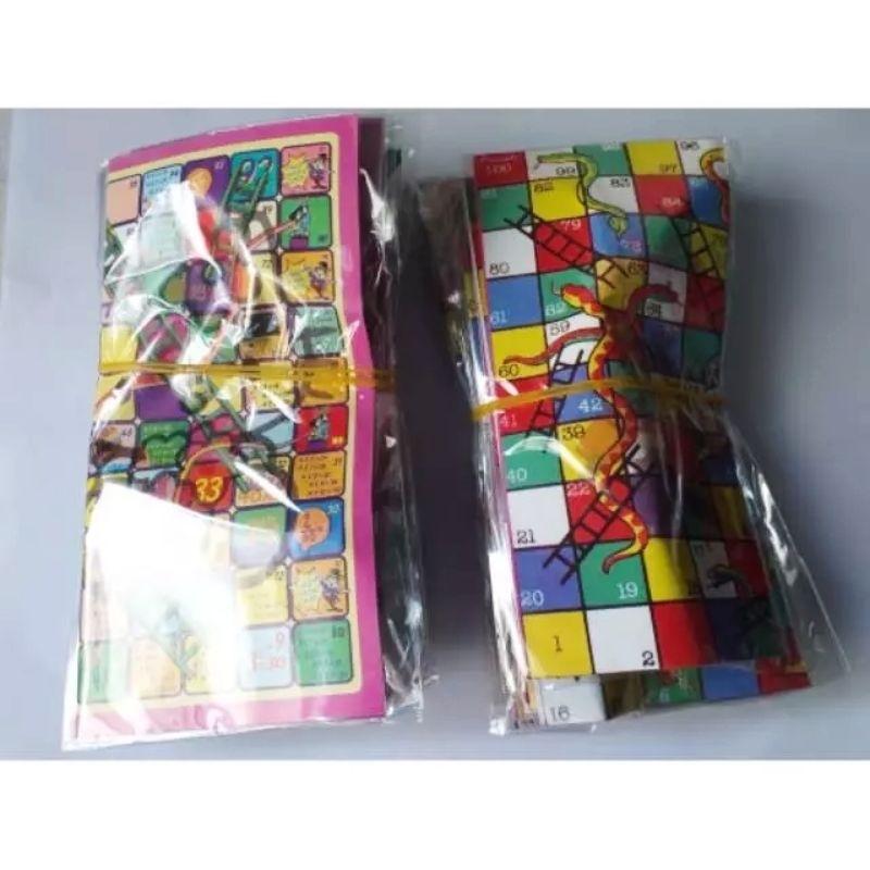 Mainan Ular Tangga Mini / Mainan Ular Tangga / Mainan Edukasi Anak / Ular Tangga Mini