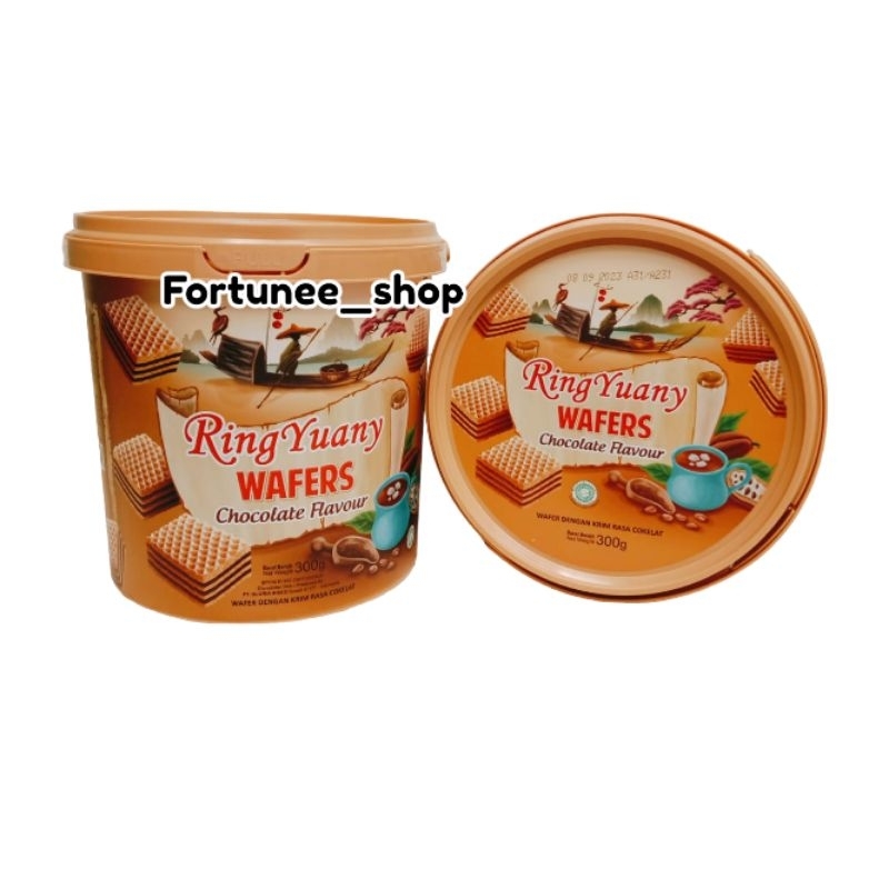 

Ring Yuany Wafers 300 gr / Hampers Lebaran Kaleng