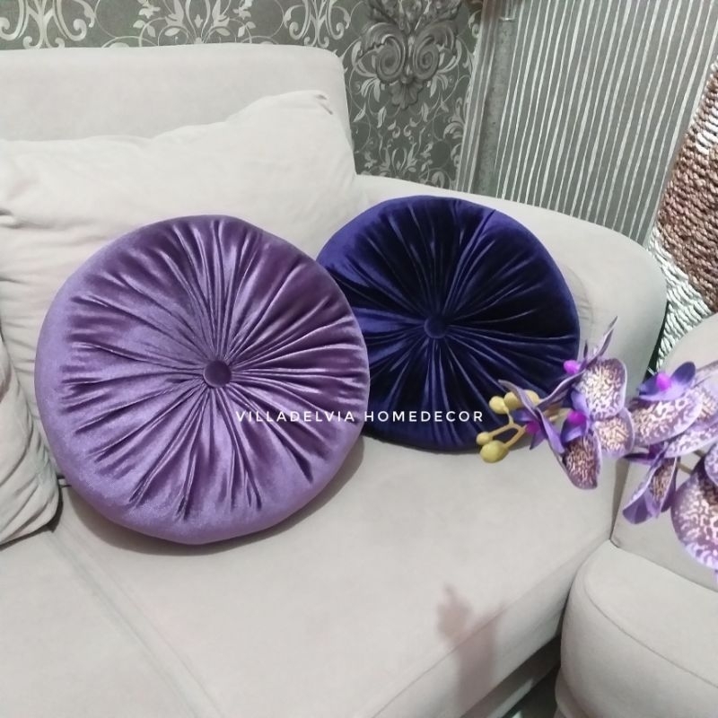 bantal bulat/bantal sofa bulat/bantal labu/bantal unik