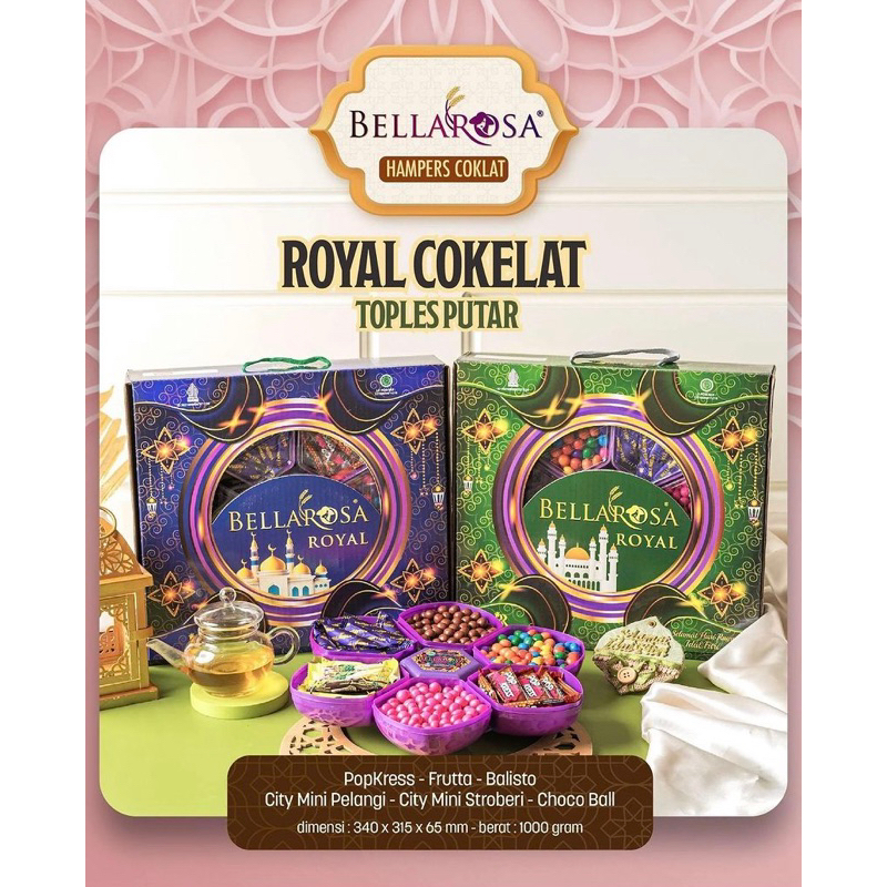 

PAKET HAMPERS BELLAROSA ‼️PAKET ROYAL COKLAT‼️