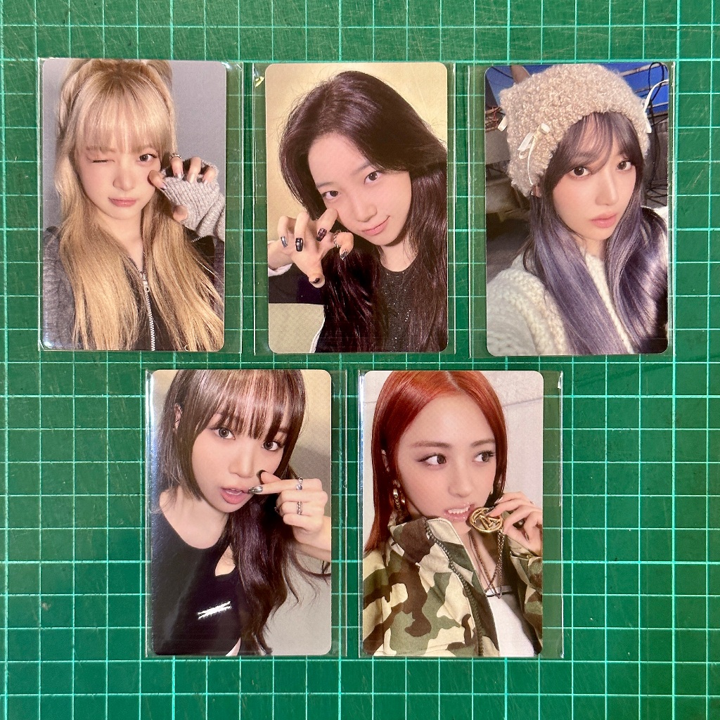 LE SSERAFIM - EASY Photocard PC Weverse Video Call