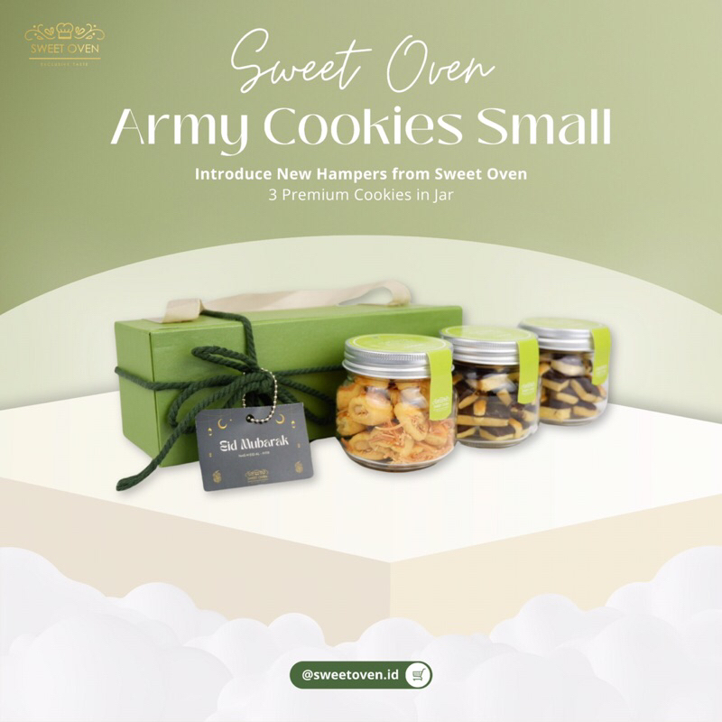 

Hampers Ied | Army Cookies Small Sweetoven