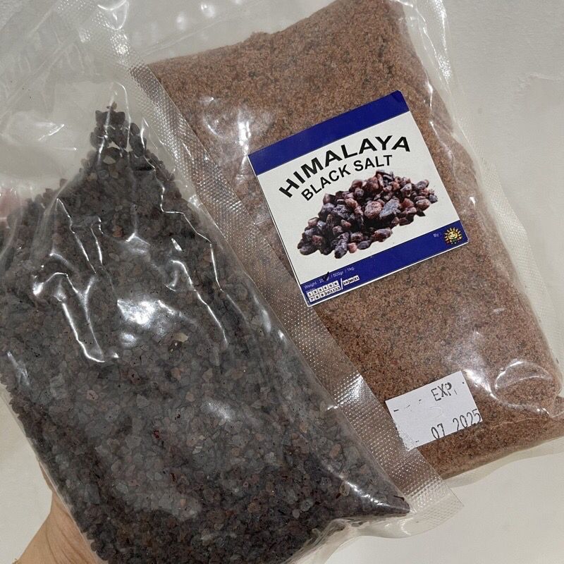 

Black Himalaya Salt 100gr / Garam Hitam Kalanamak 100gr ( Halus / Fine Salt )