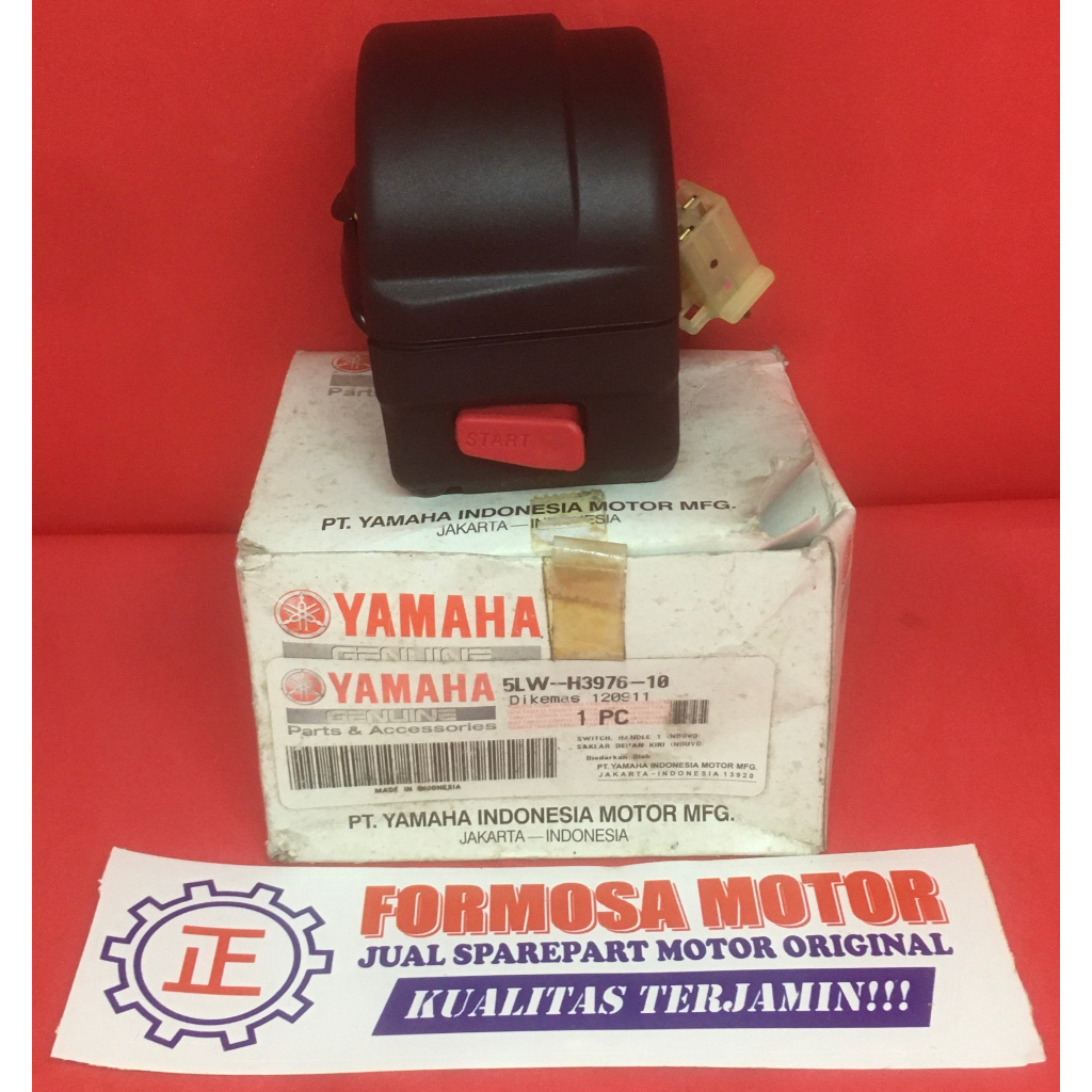 SAKLAR KANAN SWITCH HANDLE NOUVO LELE NOUVO Z 5LW-H3976-10 YAMAHA ORIGINAL