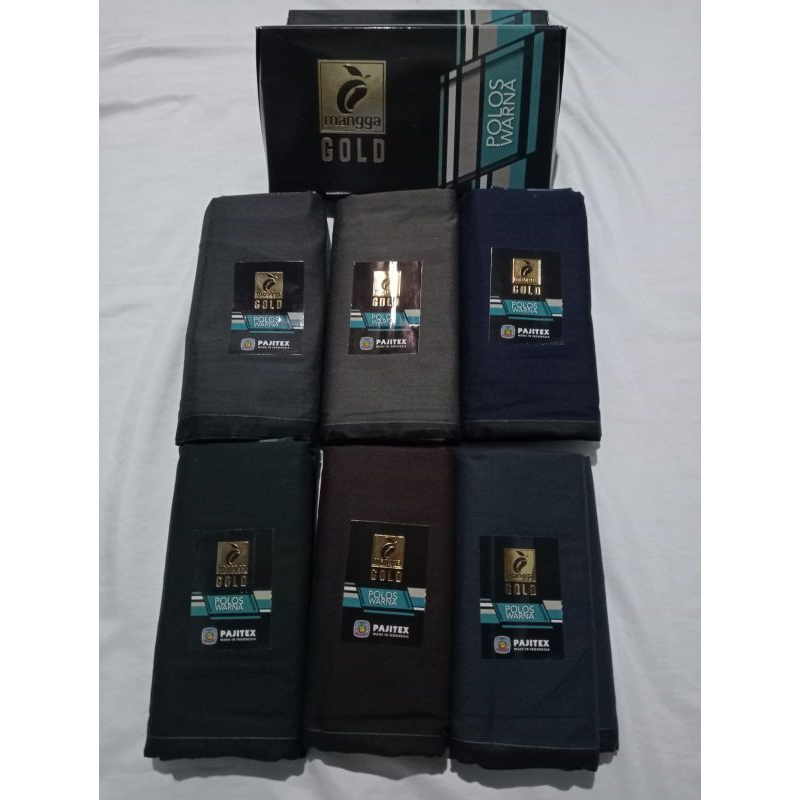 Sarung MANGGA GOLD POLOS