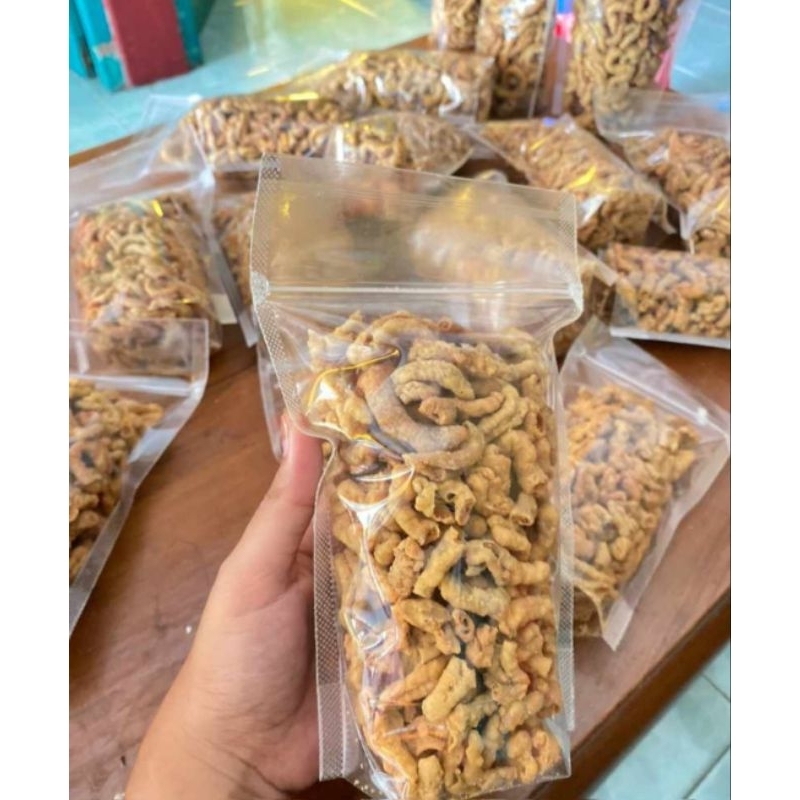 

keripik usus - usus goreng 150g