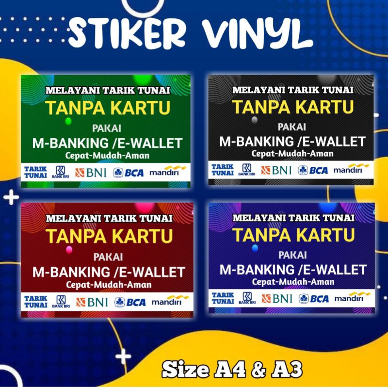 

STIKER VINYL KONTER TARIK UANG M-BANGKING TANPA KARTU