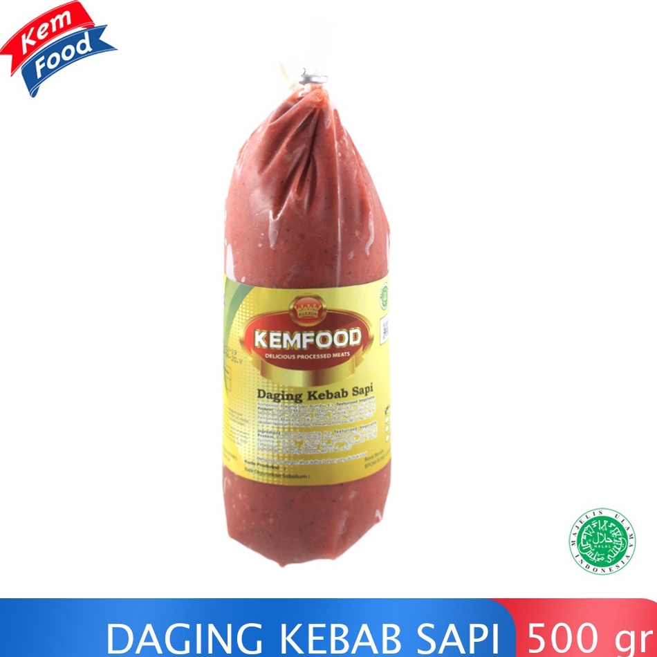 

NXH168 GROSIR Kemfood Daging Sapi Kebab 5gr