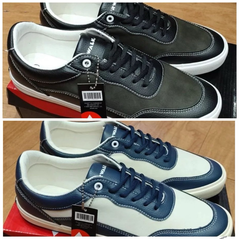 Airwalk Men's Sneakers- Black & White