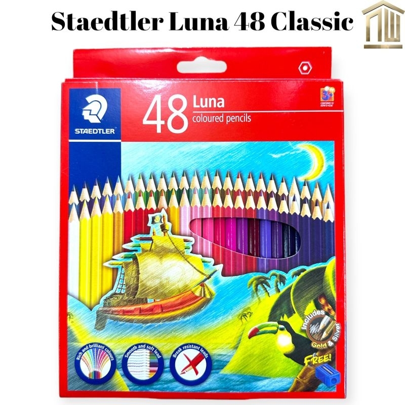 

Pensil Warna Staedler Luna Panjang 48 Classic