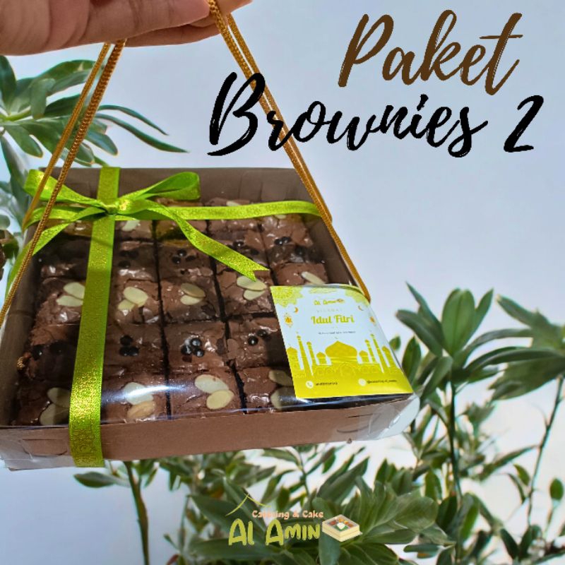 

Fudgy Brownies Panggang uk 20x20 cm