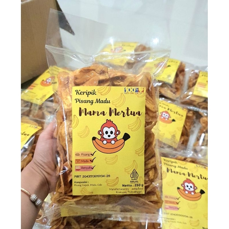 

KERIPIK PISANG MADU ASLI MAMA MERTUA (PIRT)✅