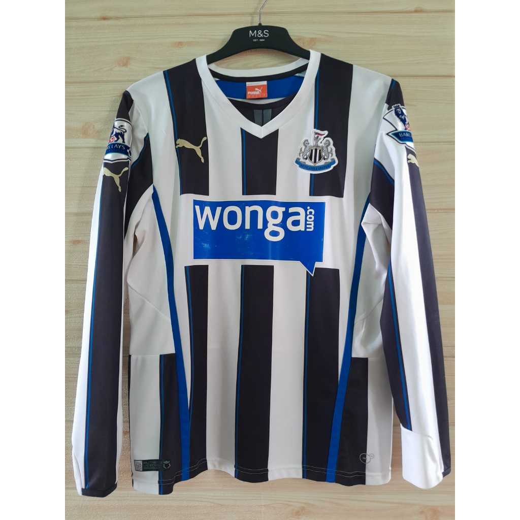 Jersey Newcastle Home 2013/2014 LS Long Sleeve Lengan Panjang Original