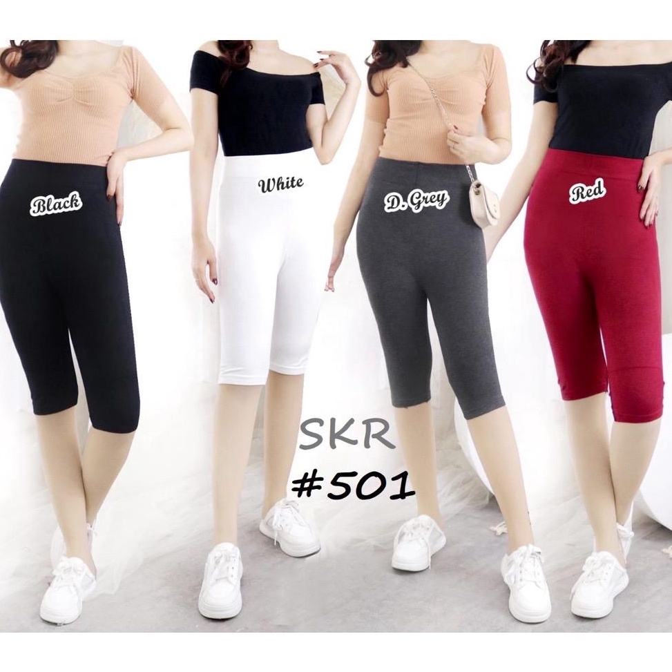 LVB893 MEGA ALE LEGGING PENDEK SELUTUT  LEGGING IMPORT WANITA