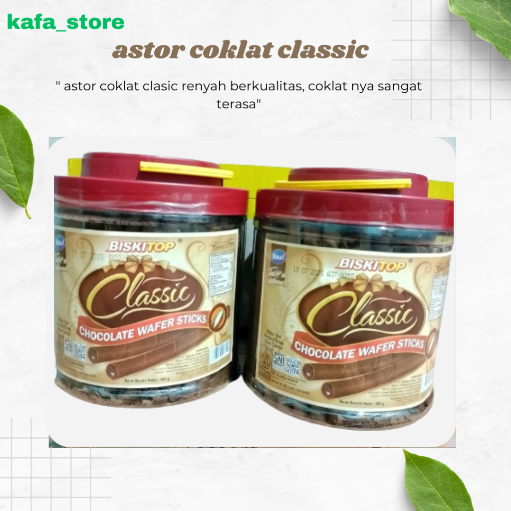 Astor CLASSIC 500 gram Enak Murah / camilan astor/ASTOR TOPLES MURAH BISKITOP