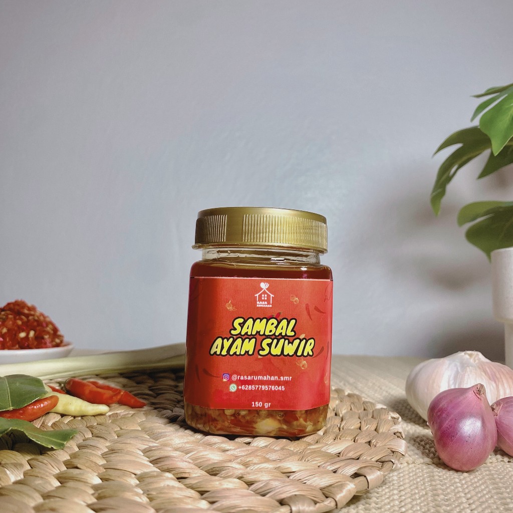 

SAMBAL AYAM SUWIR 150gr Rasa Rumahan